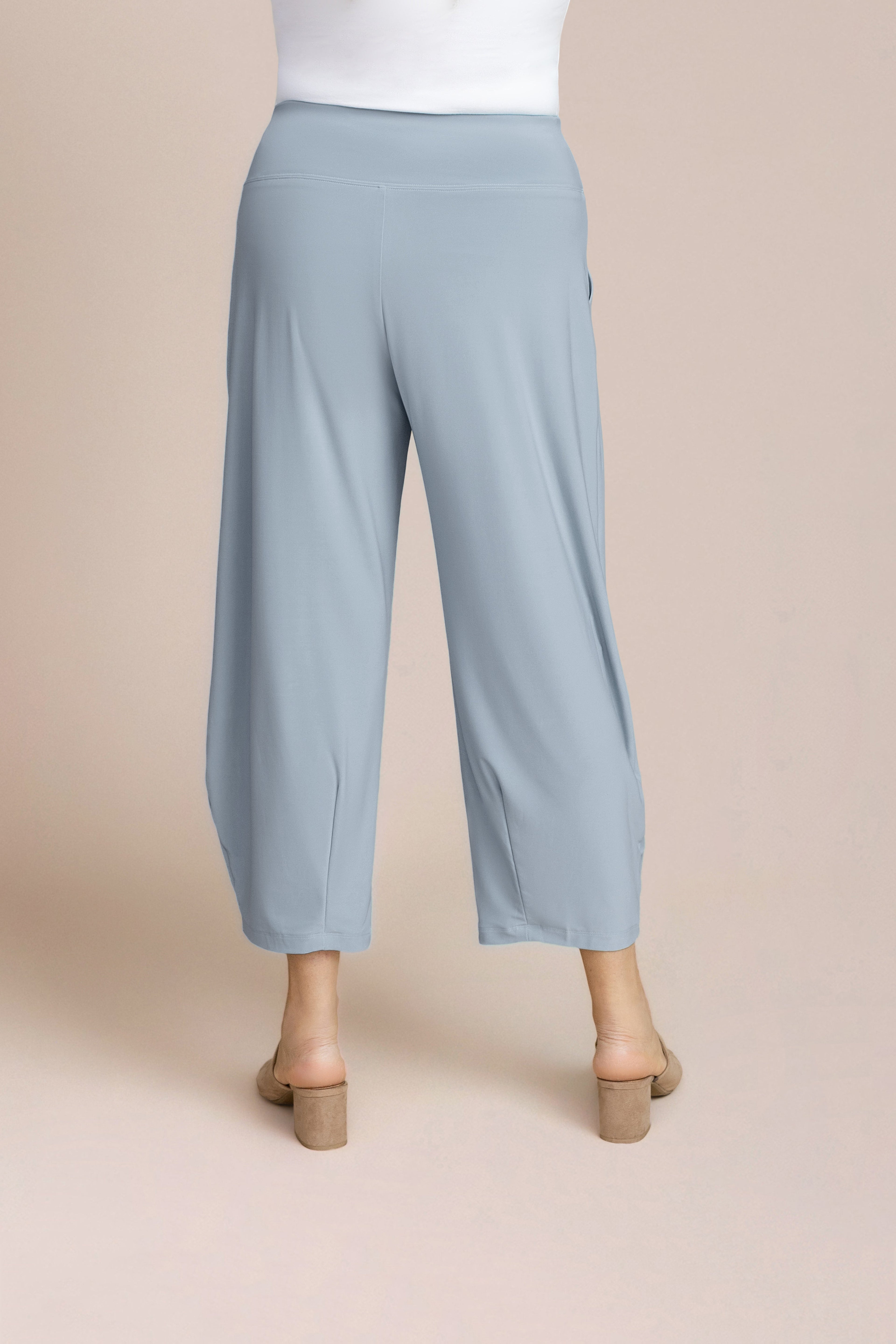 Narrow Lantern Pant, Stone Blue