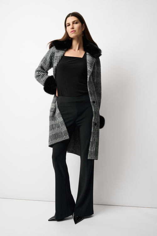 Classic Flared Pant, Black