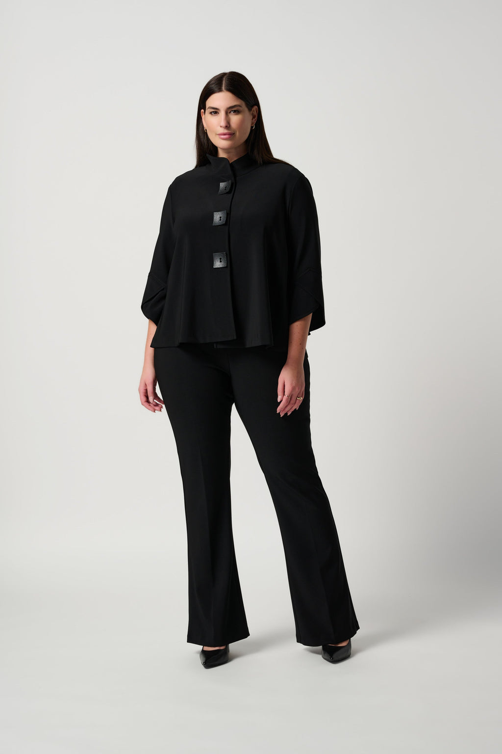 Classic Flared Pant, Black