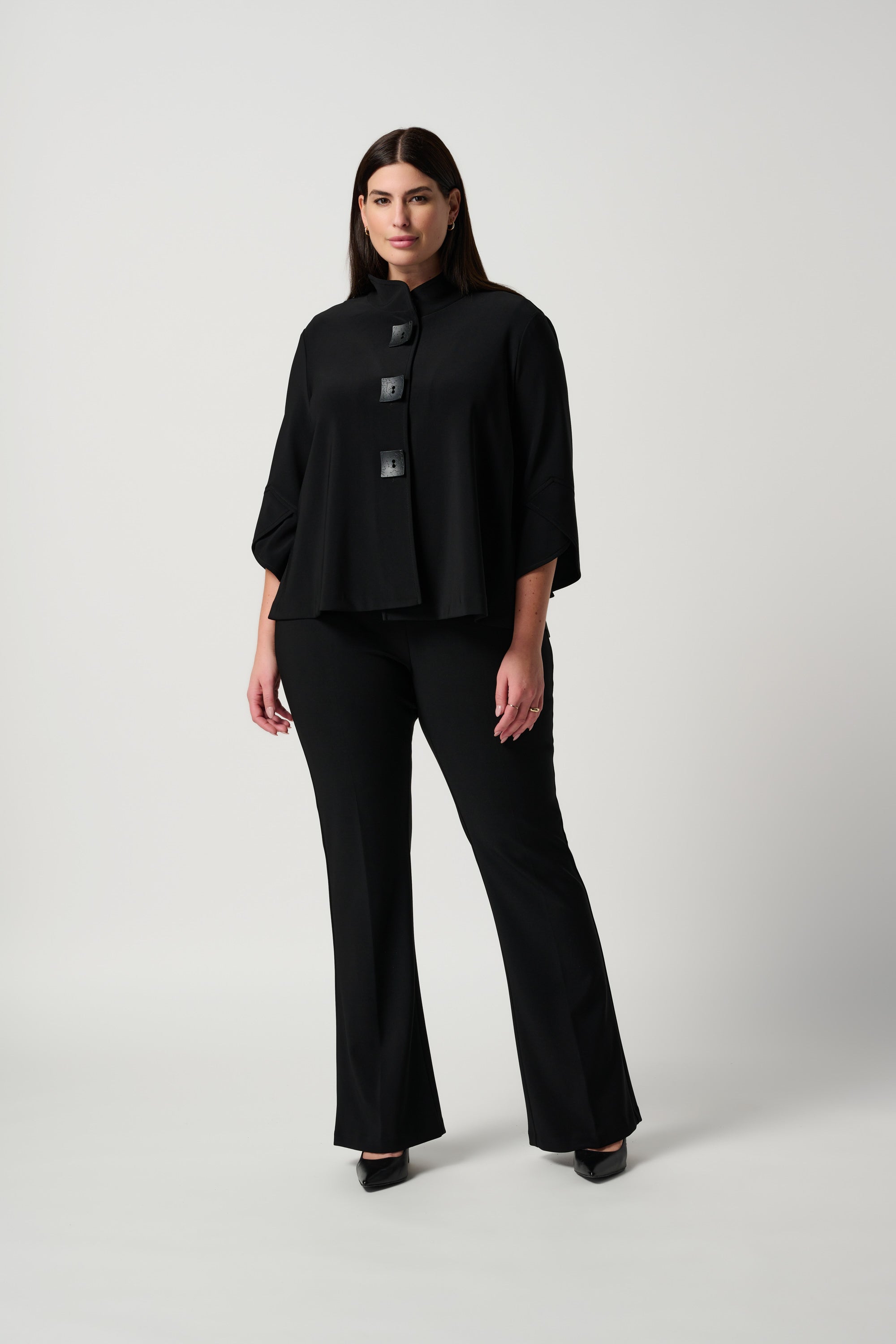 Classic Flared Pant, Black