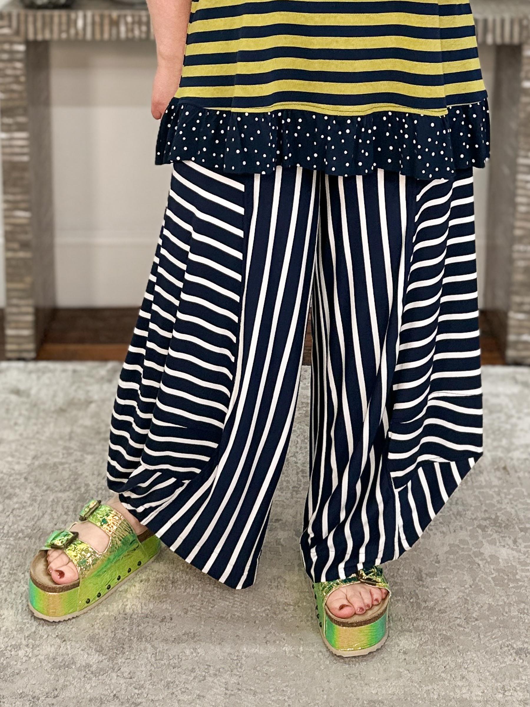 Knit Punto Pant, Stripes