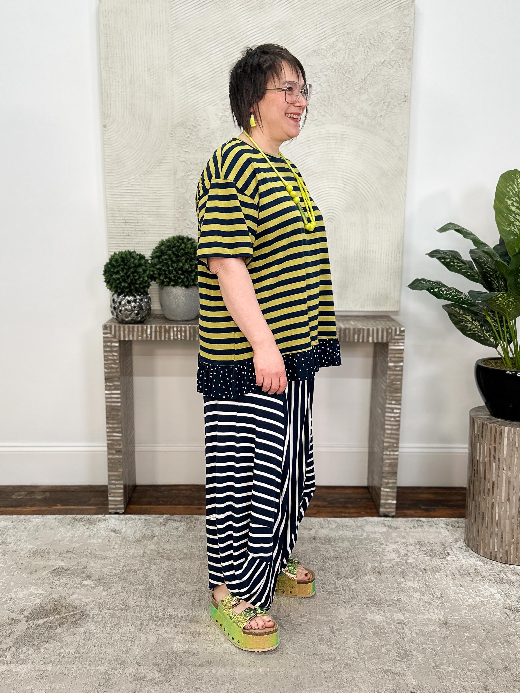 Knit Punto Pant, Stripes