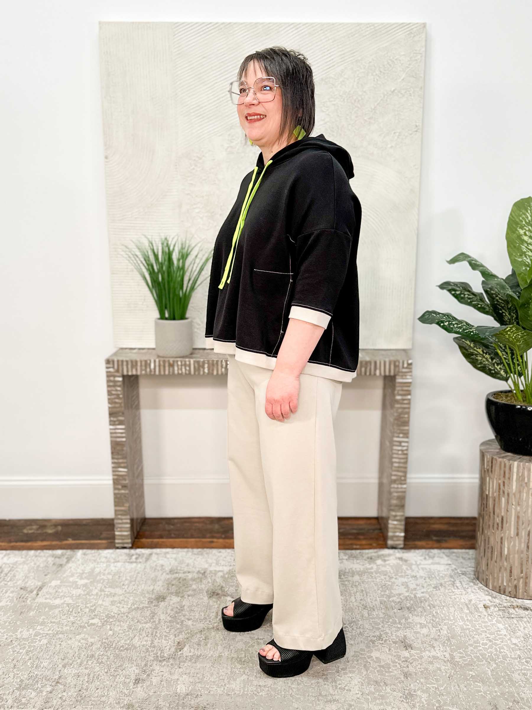 Urban Straight Leg Pant, Cream