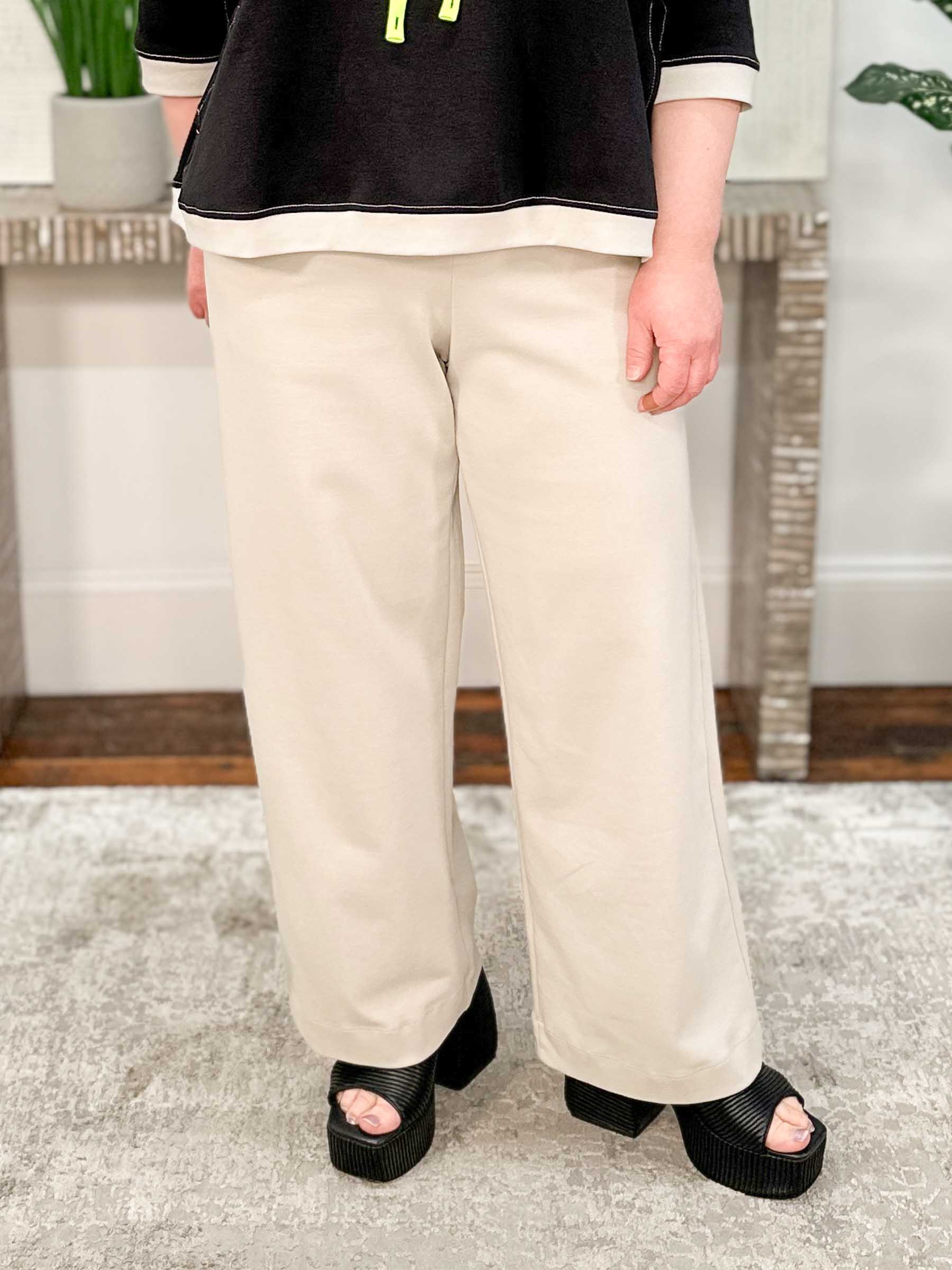Urban Straight Leg Pant, Cream