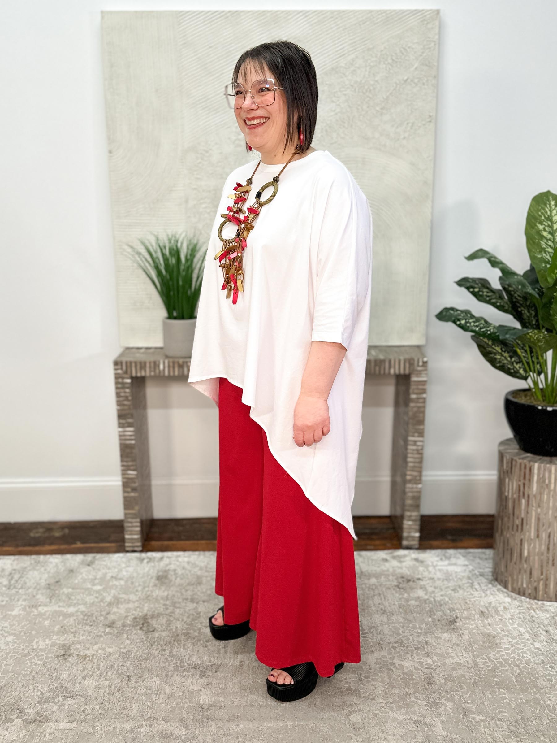 Shira Pants, Red