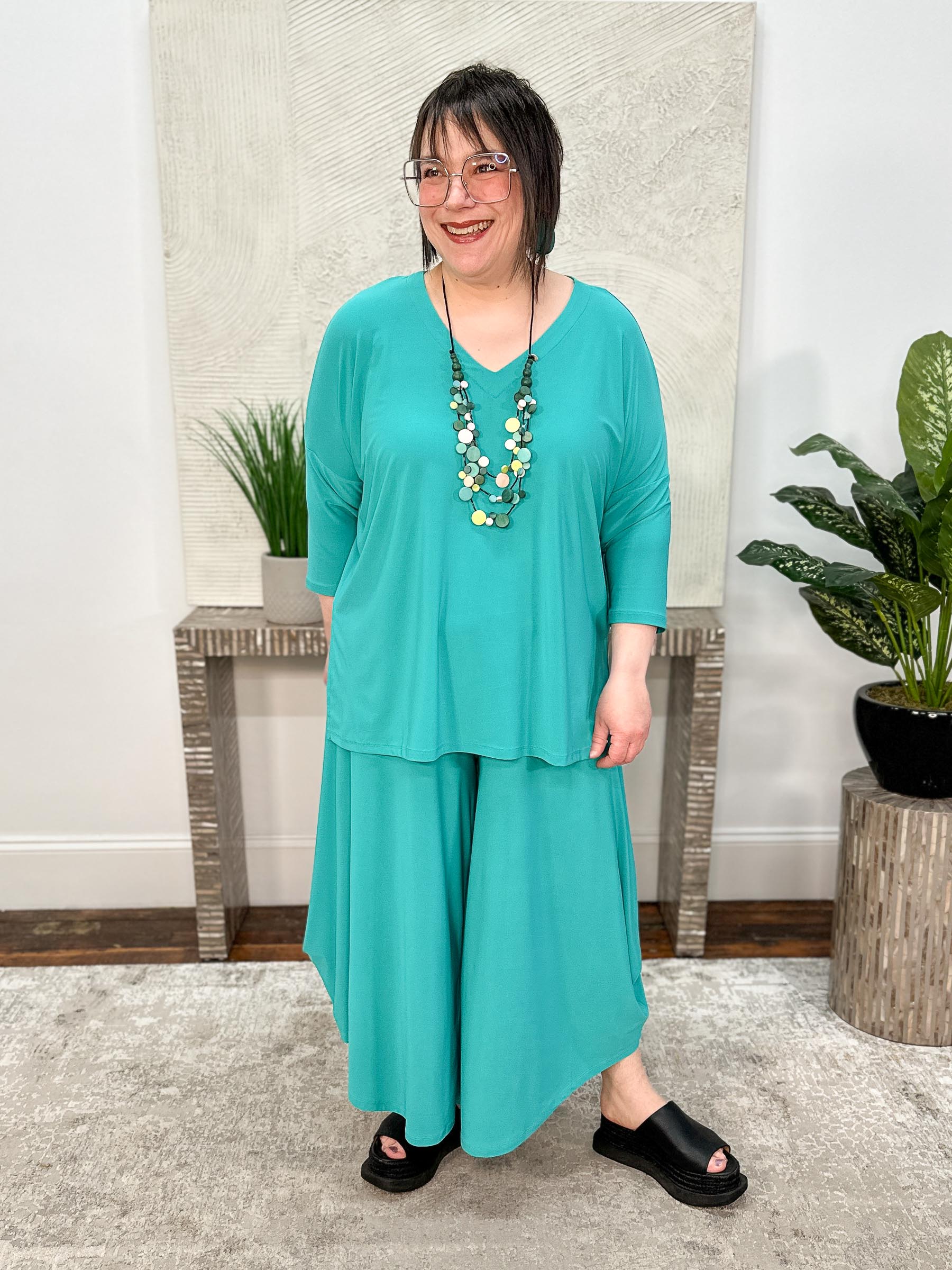 Dome Pant, Capri Vogue