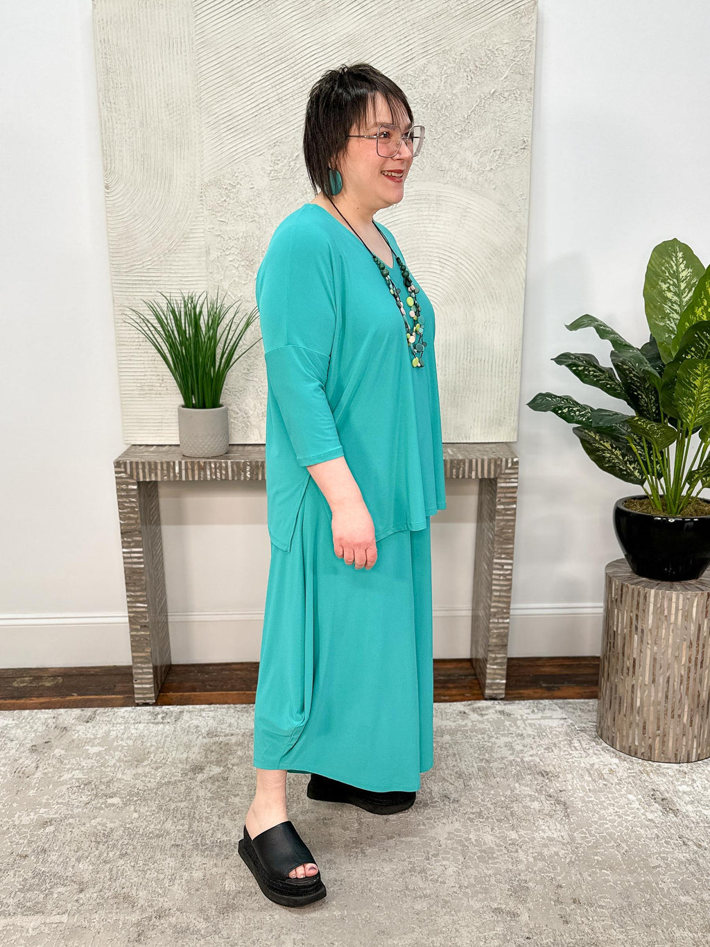 Dome Pant, Capri Vogue