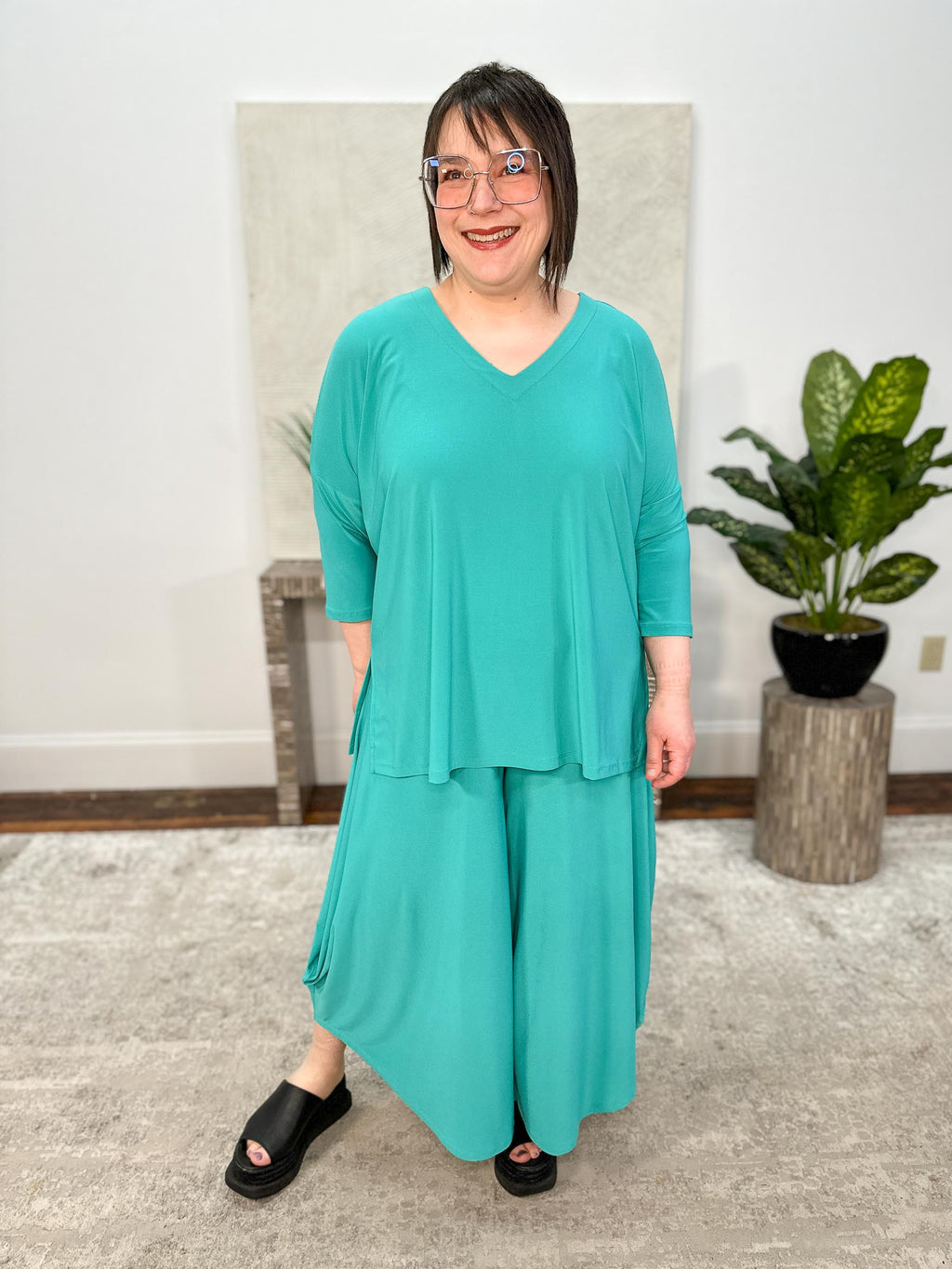 Dome Pant, Capri Vogue