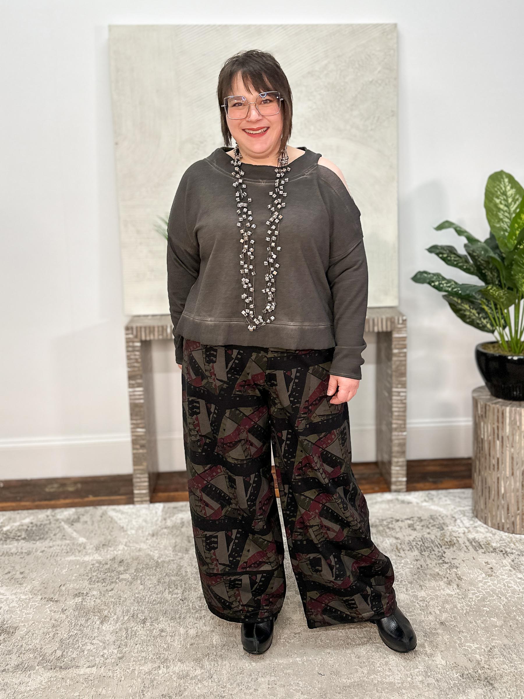 Cinema Pant, Smokey Print