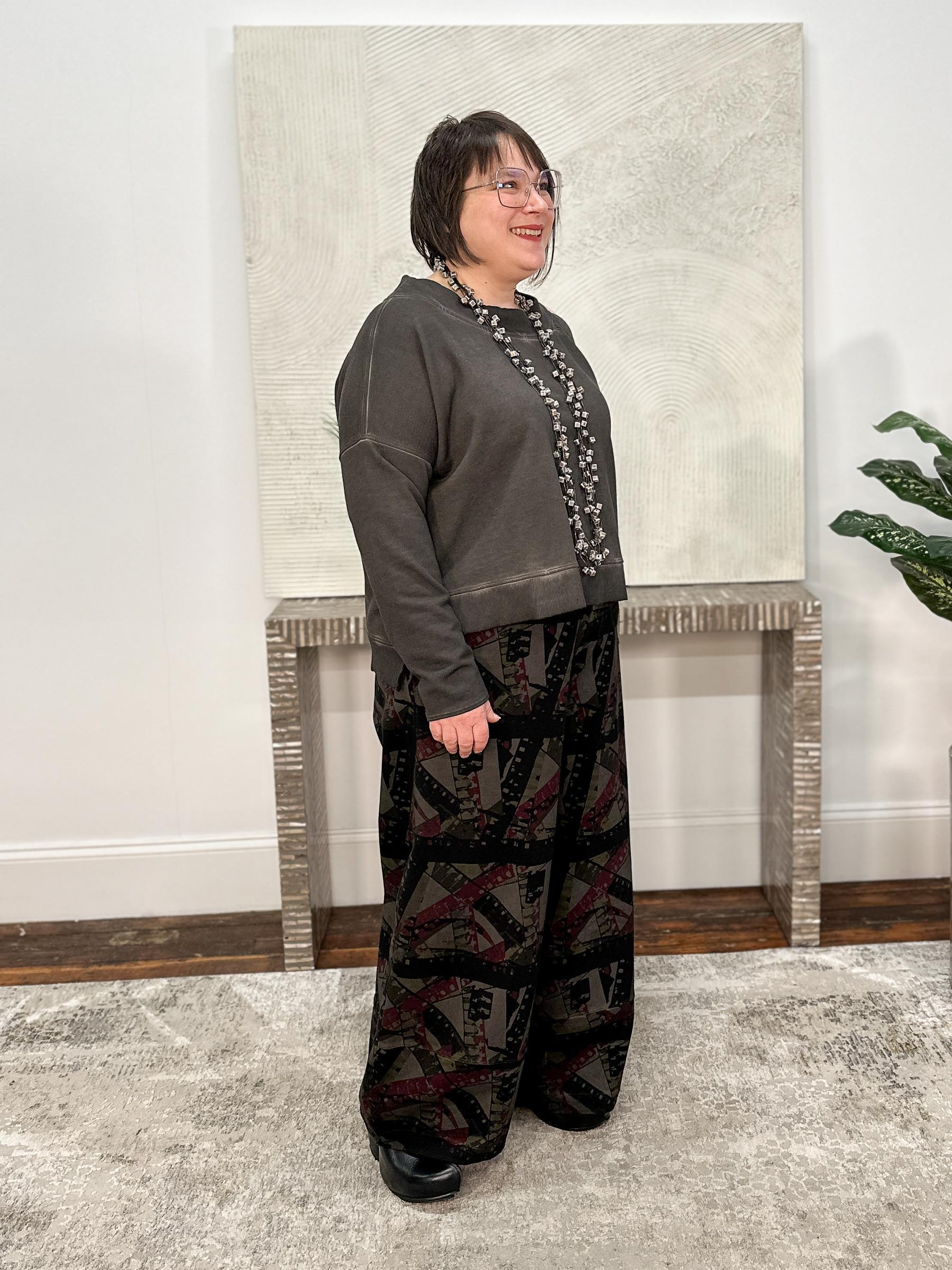 Cinema Pant, Smokey Print