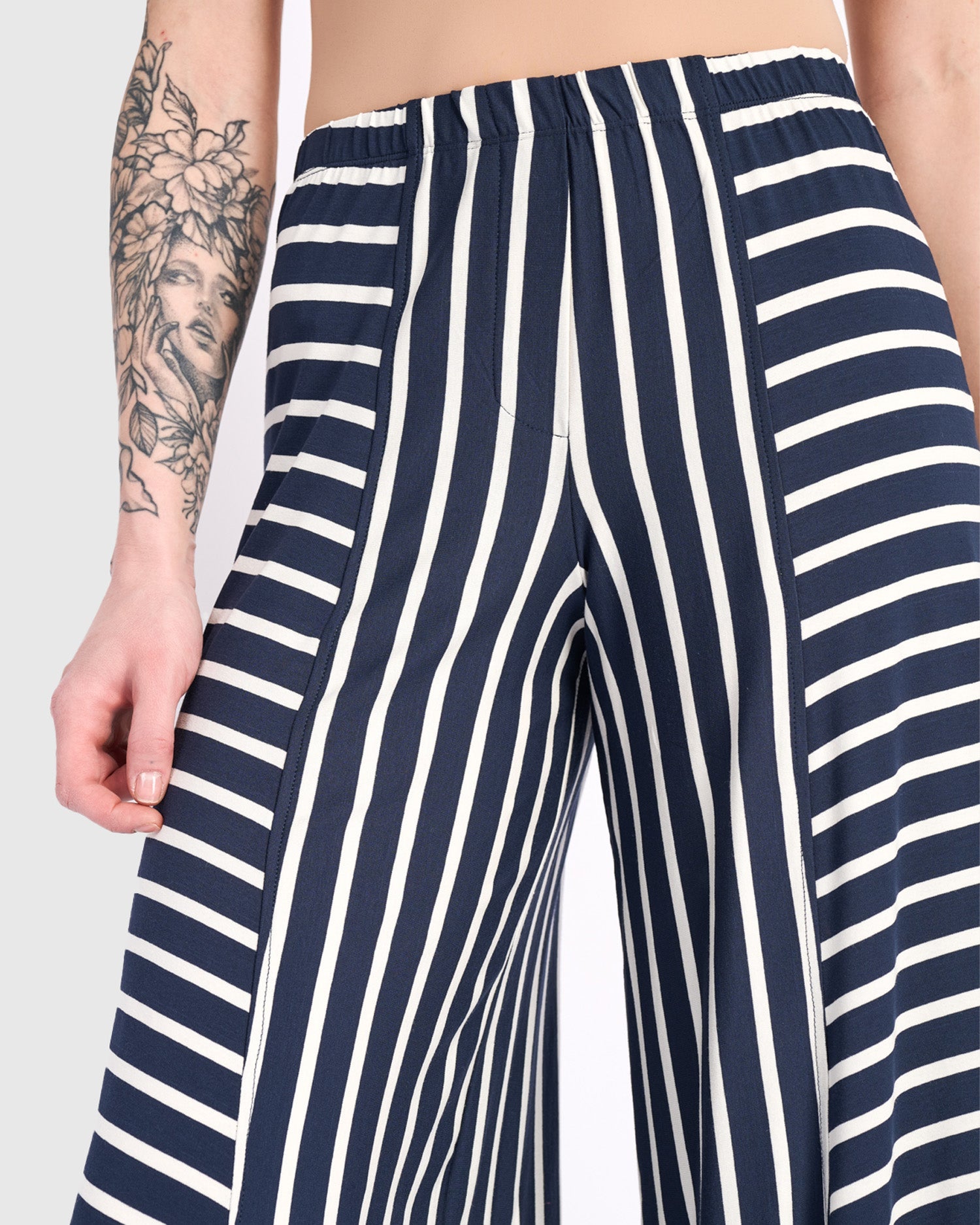 Knit Punto Pant, Stripes