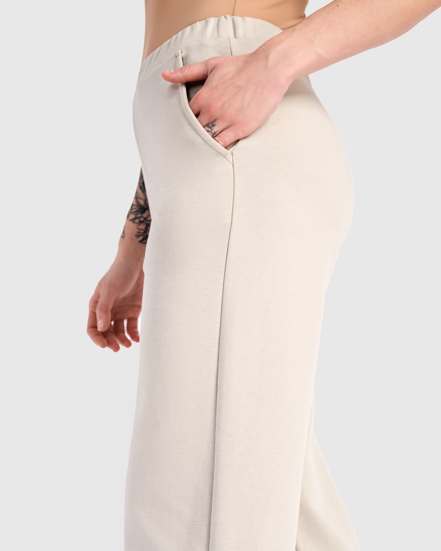 Urban Straight Leg Pant, Cream