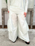 Nylon Big Pocket Pant, Mint