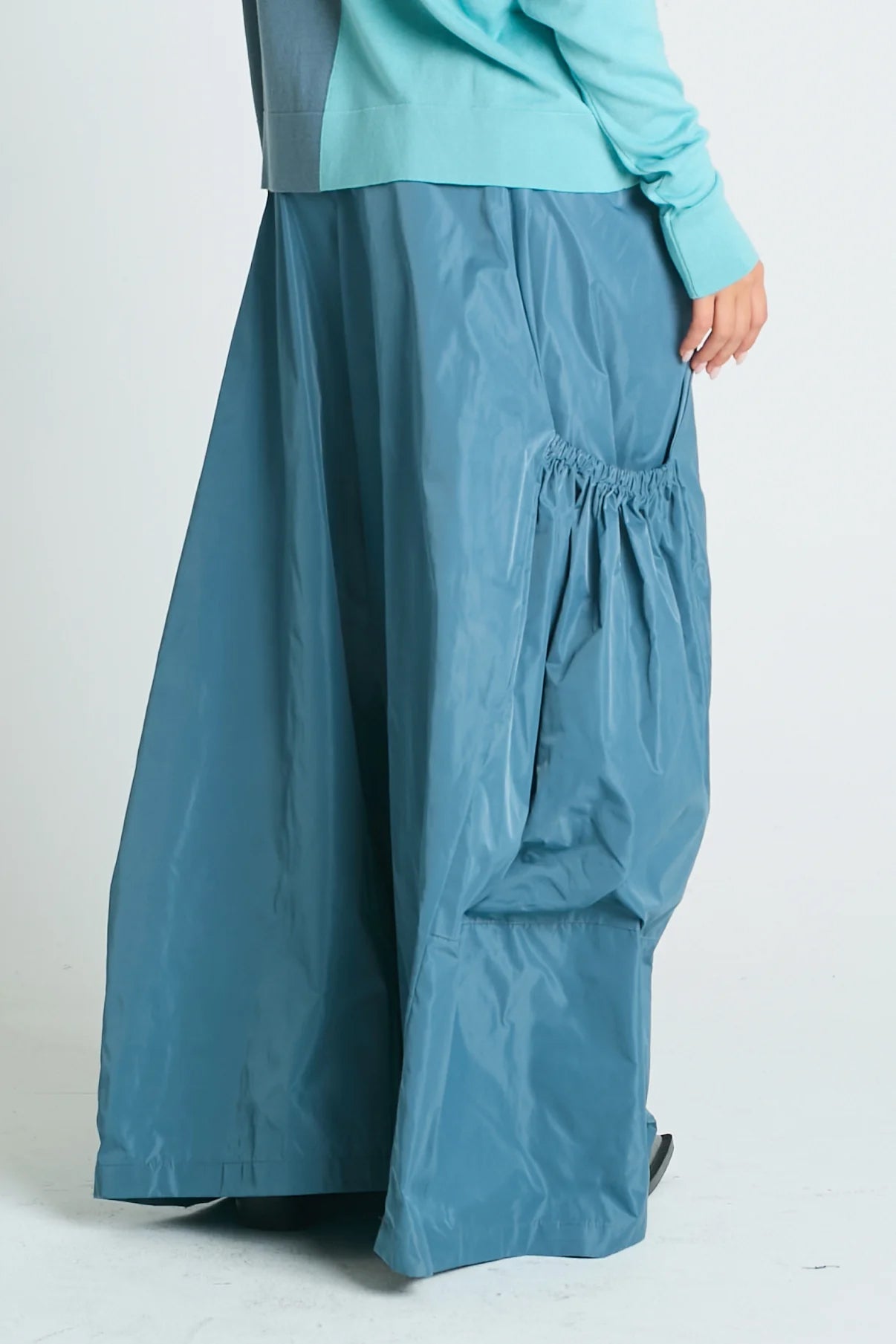 Nylon Big Pocket Pant, Vapor