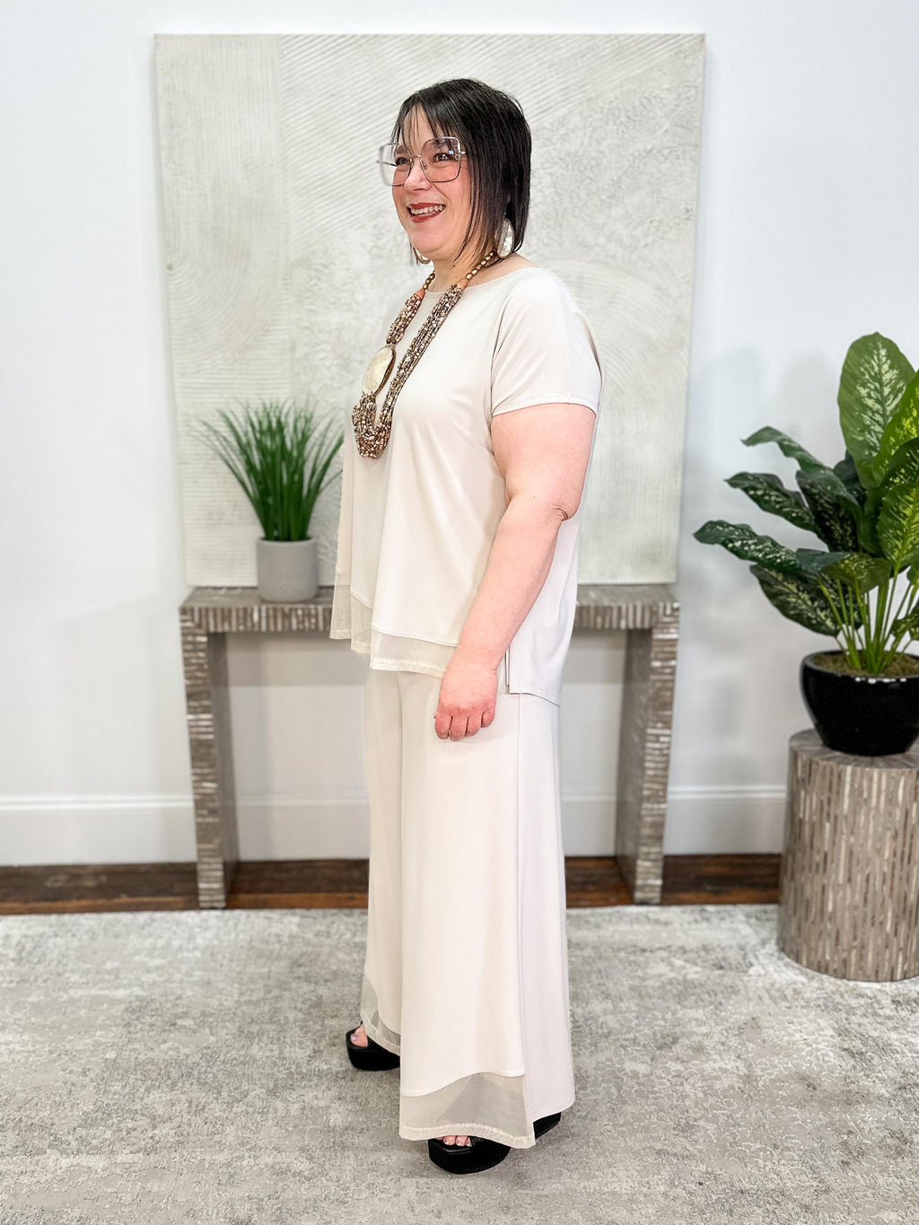 Fusion Wave Trumpet Pant, Cashew
