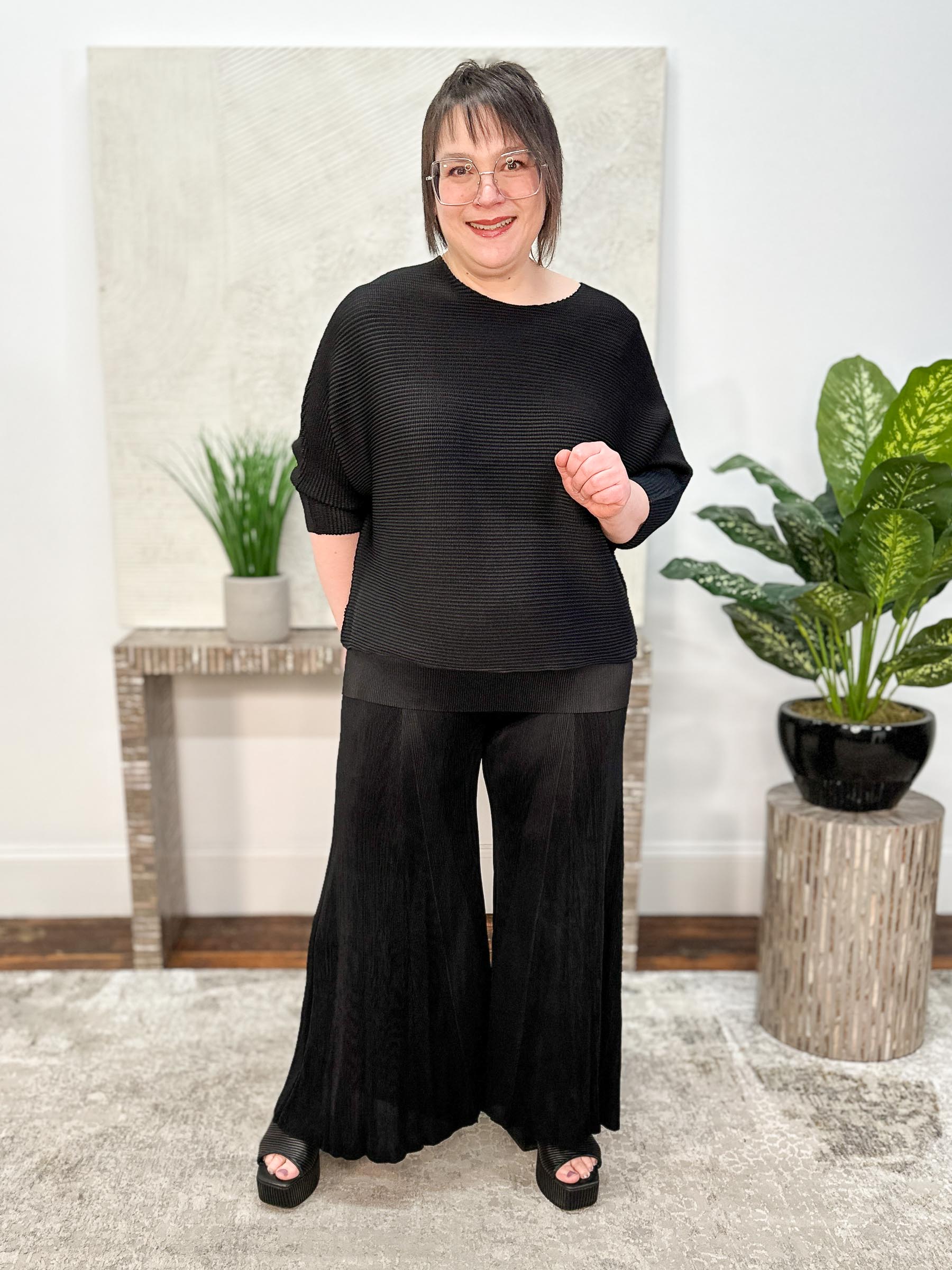 Palazzo Pant, Black