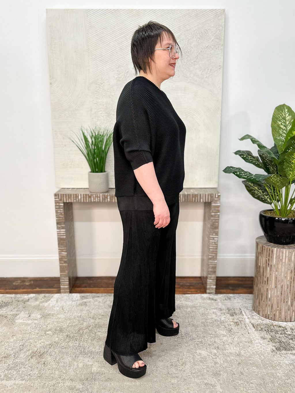 Palazzo Pant, Black
